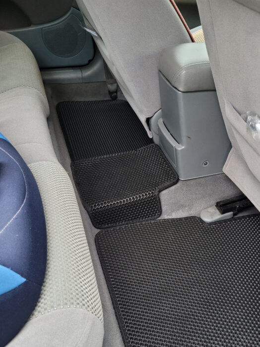 EVA (Эва) коврик для Toyota RAV4 3 поколение дорест/рест (XA30) 2005-2016 внедорожник 5 дверей КОРОТКАЯ база, левый руль